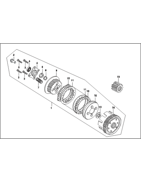 Lever Comp Clutch125cc adventure