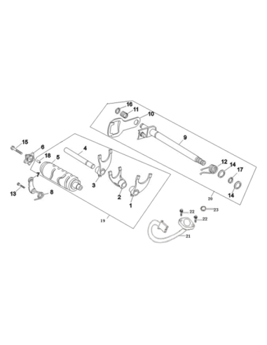 Drum assy 125cc adventure