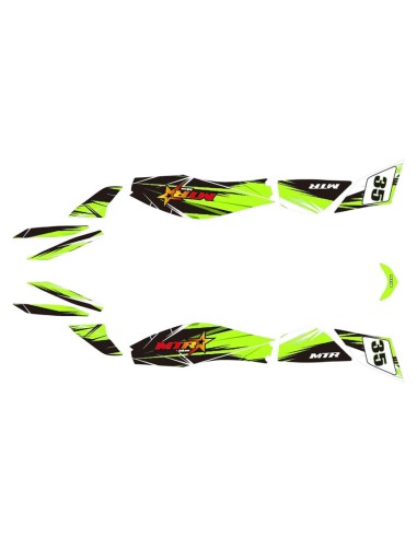 Set sticker mini atv KF8 new model