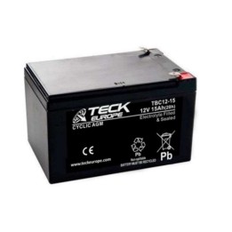 Batería gel TBC 12V 15Ah