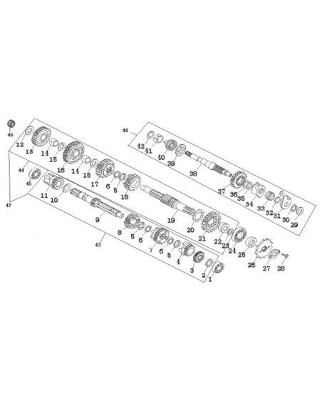 BEARING 6205Z-CS15125cc adventure