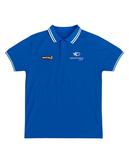 Polo azul MTR