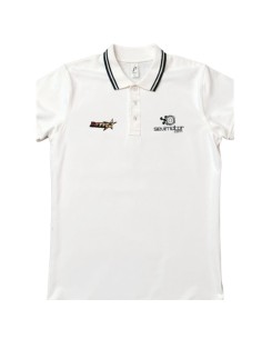 Polo blanco MTR