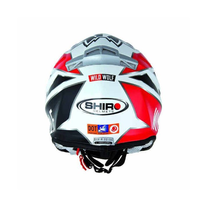 Casco Carbono SHIRO WILD WOLF