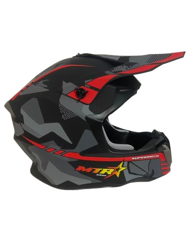 Casco de cross adulto MTR SUPERMOTO