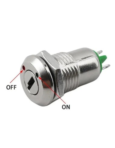 Ignition keys clausor for minibike