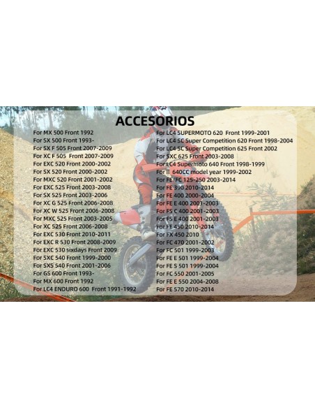 Disco flotante 320mm ktm