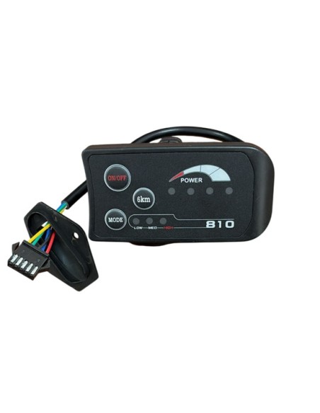 Control panel for 36V electric bicycle