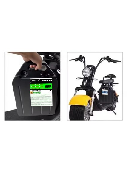 Removable battery for HARLEY scooter
