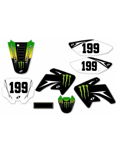 Monster energy stickers crf70