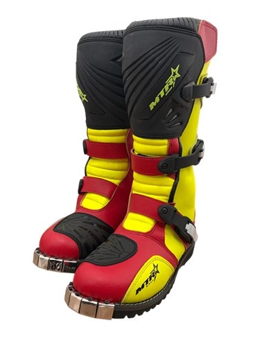 Botas de cross roja LIQUIDACION