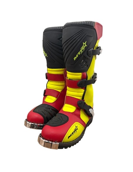 Boots off road red