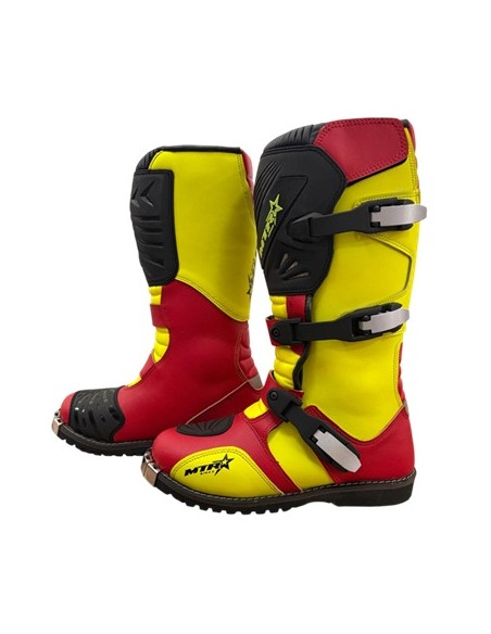 Boots off road red