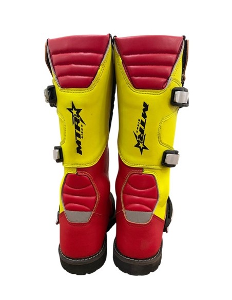 Botas de cross roja LIQUIDACION