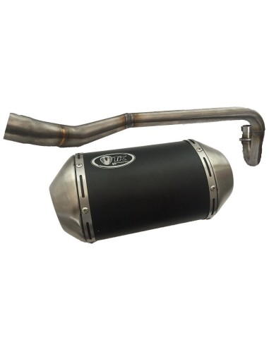 Escape turbokit oval copa de inox