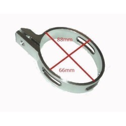 Abrazadera oval de escape 2