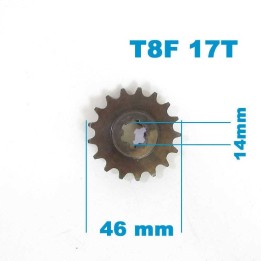 Piñon de Salida 17T 14mm T8F