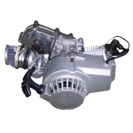 Motor miniMoto 49cc V3 reductora corta de miniBike de cross o miniQuad