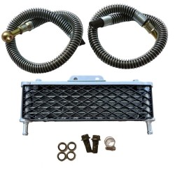 Radiador aceite fijacion brida