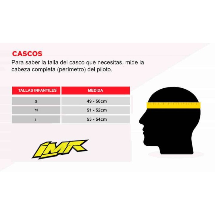 Casco IMR Infantil MX EVO Cross