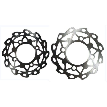 Disco floreado para pit bikes