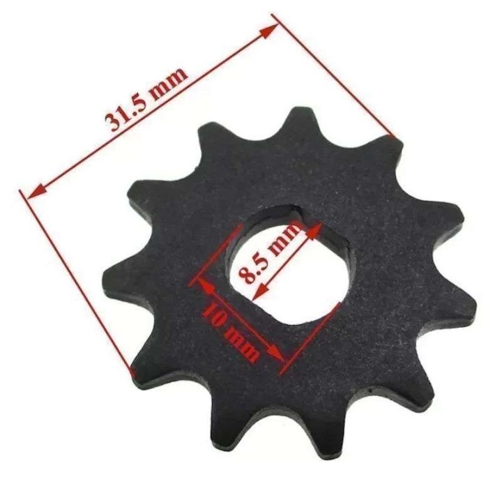 Piñon salida Patinete T8F H35