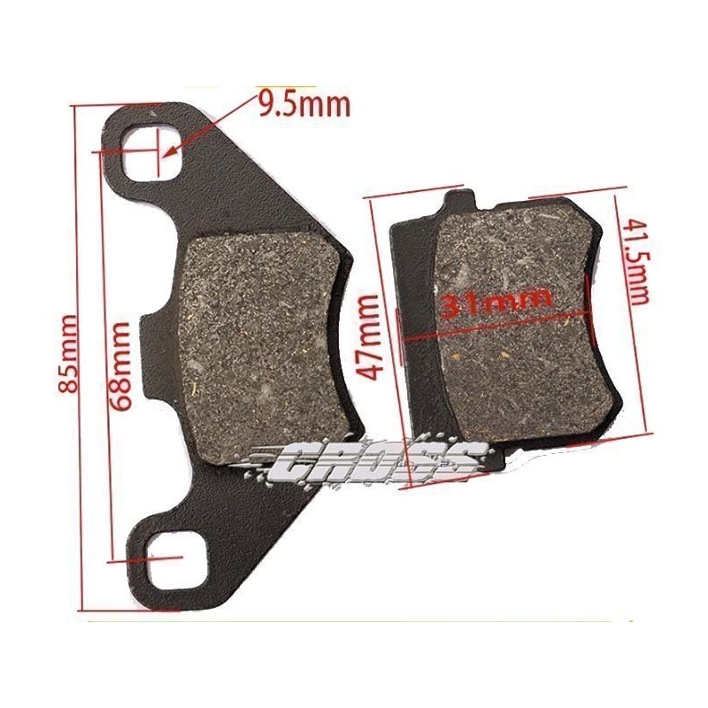 Pastillas de frenos D3 Miniquad Kf8