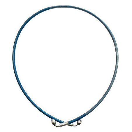 Latiguillo metalico 1100mm azul