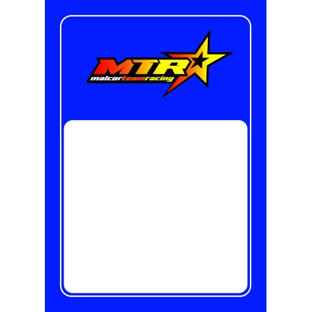 Cartel para precios MTR