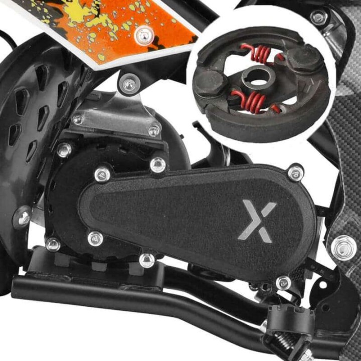 mini Moto cross ROAN RXF 49cc mejorada mas potente