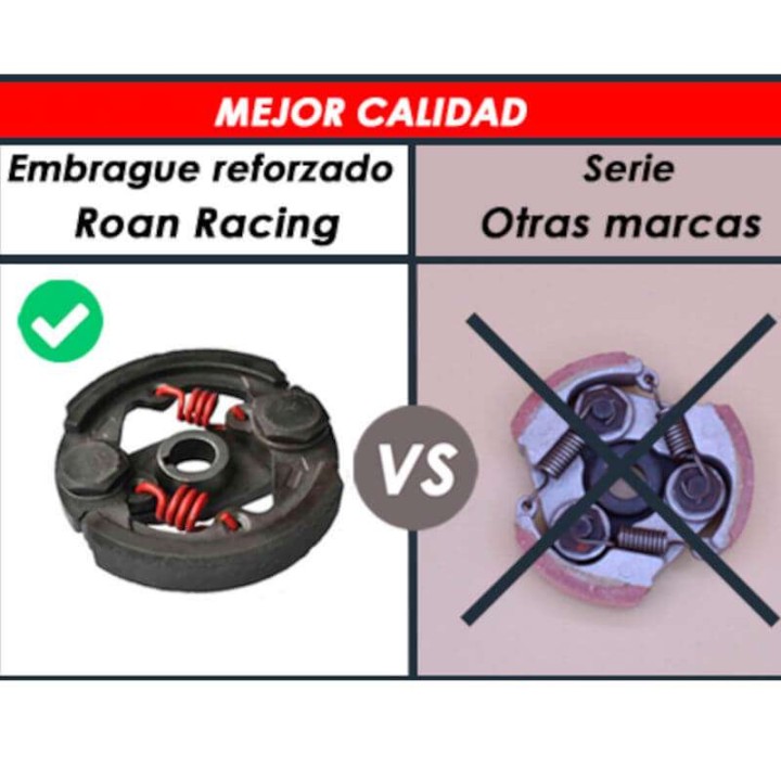 mini Moto cross ROAN RXF 49cc mejorada mas potente