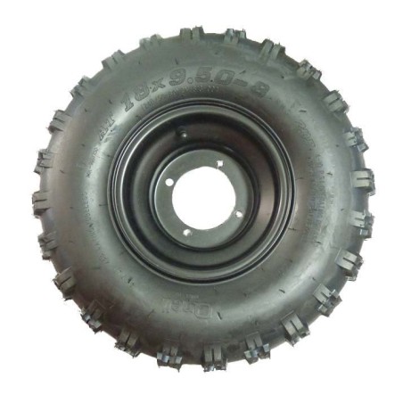 Rueda trasera quad 8"