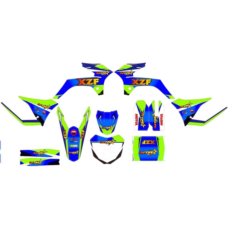 Adhesivos xzf ktm85 MTR xzf