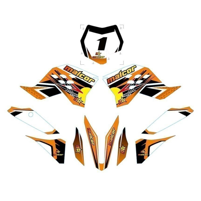 Adhesivos ktm 50cc nuevo modelo