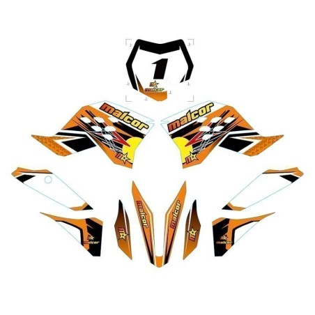 Adhesivos ktm 50cc nuevo modelo