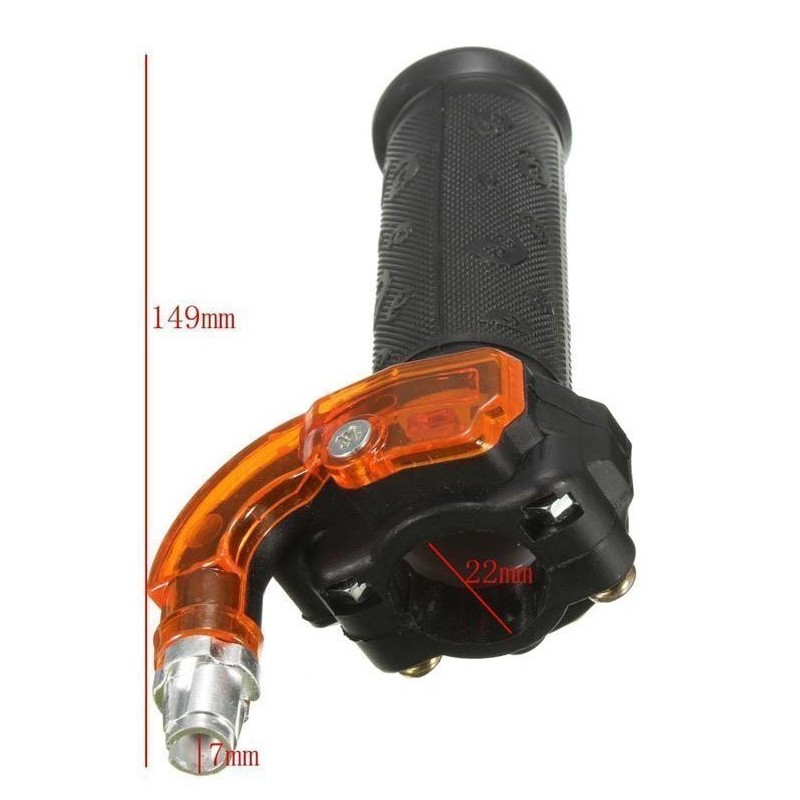 Puño acelerador minimoto gasolina