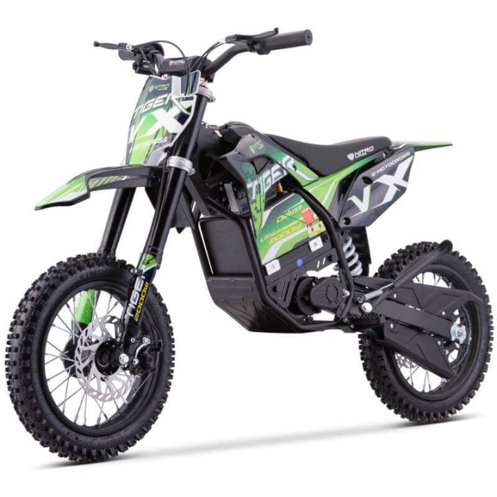 pitBike electrica 2000W NITRO TIGER VX LITIO 12-12