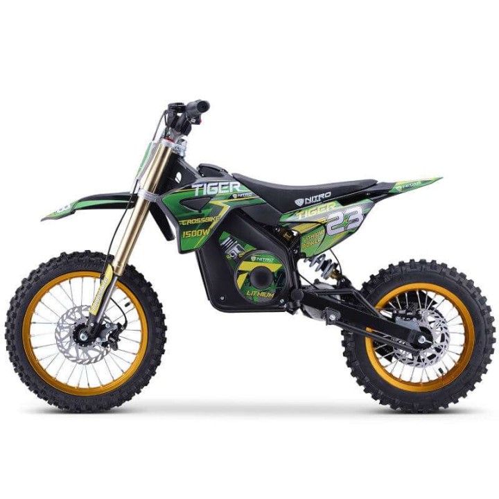 Pit Bike 1500W NITRO TIGER DXL LITIO 14-12
