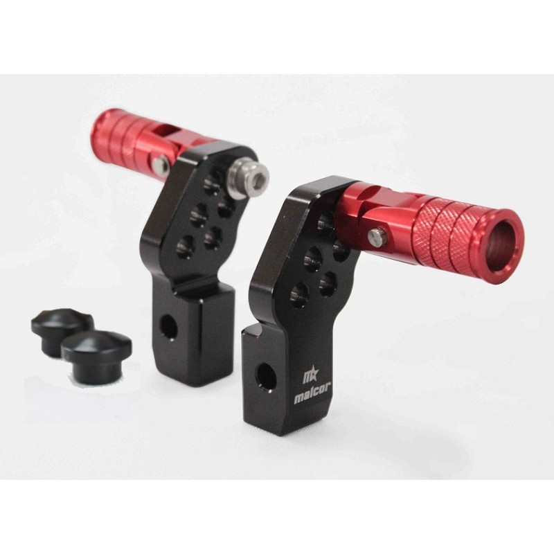 Estriberas multiregulables cnc rojas