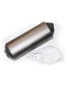 OVAL MUFFLER TITANIO 
