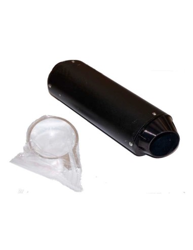 SILENCIOSO OVAL NEGRO 