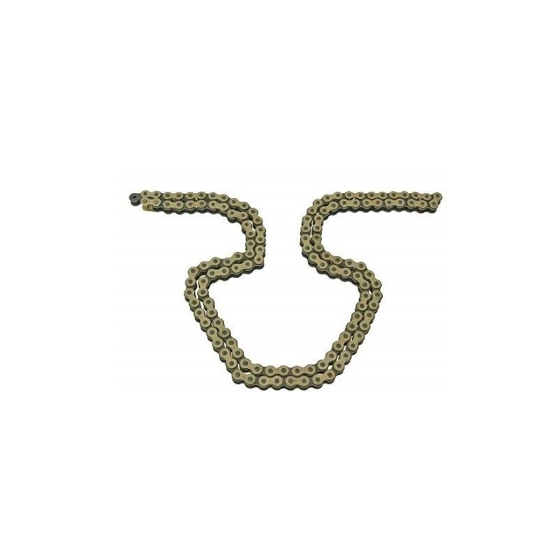 Cadena KMC reforzada para pit bikes en color ORO.