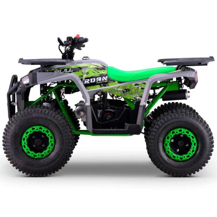 Quad 125CC ROAN BULL Automático Ruedas 8 grandes