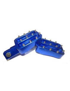 CNC FOOTPEG ALLOY BLUE