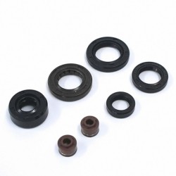 Juego de retenes para motores 125cc y compatibles con estos.