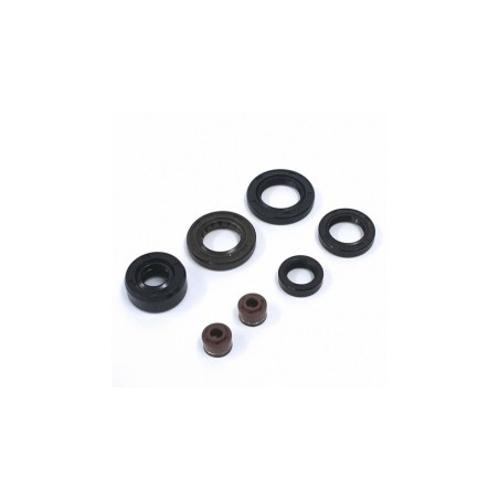 Juego de retenes para motores 125cc y compatibles con estos.