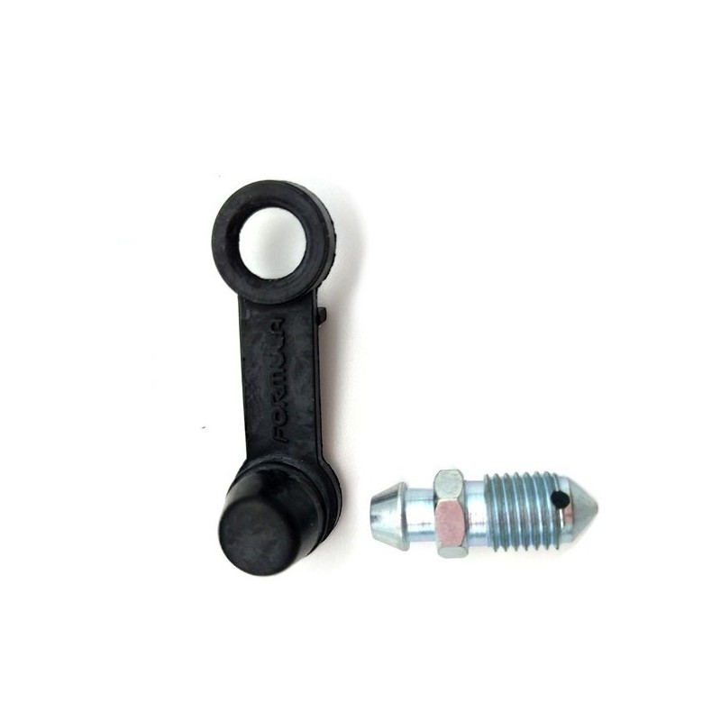 Kit purgador y tapon de goma para freno FORMULA