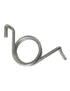 Spring rear brake lever