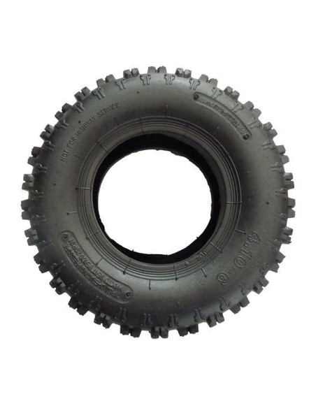 Tire without tube 6"