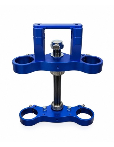 Tijas completas de 165mm en cnc azul